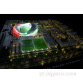 Mesa de areia modelo 3D do campo de futebol